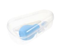 UTHCLO 1set Aspiratore Nasale Manuale Silicone Per Pulizia Facile e Sicura Accessori Utili Per Igiene Infantile Design Smontabile Silicone Alimentare Ottimo Per Rimuovere e Snot