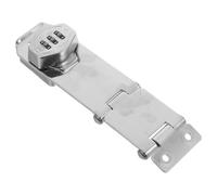 UTHCLO 1set Serratura Combinazione Doppia Cerniera in Metallo per Cassetti e Armadietti Blocco Password Sicuro per Casa Ufficio e Scuola Installazione con Viti Inclusa Resistente