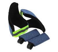 UTHCLO 2 Impostati Set 2 Maniglie Imbottite Antiscivolo per Stampelle da Avambraccio, Cuscinetti Morbidi Traspiranti Polsino Aperto Oxford Lavabile, Accessori per Comfort e Protezione