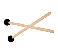 UTHCLO 2 Pezzi Bacchette per Percussioni Testa in Gomma per Batteria, Legno di Faggio, Giunto Stabile e Design Unico per Performance Musicali Professionali