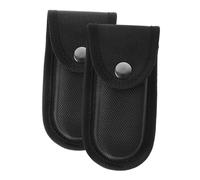 UTHCLO 2 pezzi Custodia in Nylon per Organizer Tascabile Porta Utensili Portatile Resistente Acqua e Olio con Anello per Cintura Protezione Antiurto per Pieghevoli e Tascabili
