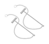 UTHCLO 2 Pezzi Martello Rottura Vetro Emergenza Resistente per Attivazione Rapida Allarme Antincendio in Casa e Ufficio