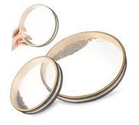 UTHCLO 2 pezzi Oceano con Sfere in Acciaio Strumento Percussione per Superficie Liscia e Resistente Suono Rilassante per Meditazione e Relax