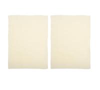 UTHCLO 2 Pezzi Panno di Lino per Lievitazione Pane 48x36 Cm, Asciugamano per Pasta Madre, Telo Riutilizzabile per Pagnotte e Panificazione Casalinga