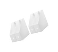 UTHCLO 2 pezzi Portariviste e Portadocumenti in Plastica Organizer da Scrivania Verticale per Ufficio Scatola Multifunzionale per Fascicoli e Cartelline Design Razionale e Resistente