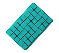 UTHCLO 2 pezzi Stampi in Silicone per Biscotti e Cioccolato Cavità Resistente al Calore Antiaderenti e Facili da Sformare per Dolci Fatti e Dessert Creativi