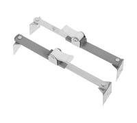 UTHCLO 2 pezzi Supporto Parete Tv Regolabile Staffa Ribaltamento per Schermi Piatto e Monitor LCD per Sicurezza