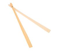 UTHCLO 2 Pezzi Telaio della Ventola Pieghevole Accessorio per La Creazione di Ventilatori Fan Incorniciati Pieghevoli Frame di Ventilatore a Mano Artigiani Fornitura di Fan Beige bambù