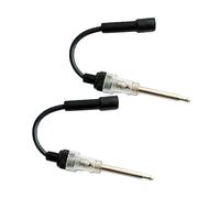 UTHCLO 2 pezzi Tester Accensione Auto con Due Fori Strumento Diagnostico per Candele e Bobina Controllo Scintilla e Accensione Motore Materiale Resistente e Facile da Usare