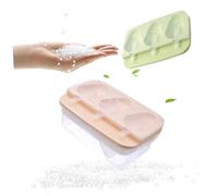 UTHCLO 2 pezzi Vassoi per Ghiaccio Forma da Stampo Multifunzionale per Gelato e Ghiaccio Materiale Riutilizzabile Colori Casuali per Cucine Domestiche Colore Casuale Colore Casuale