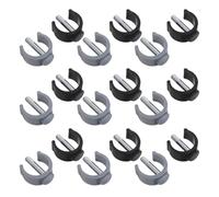 UTHCLO 20 Pezzi Morsetti C per Bastoni da Passeggio con Spina Scatto Accessori per Stampelle e Deambulatori Clip Sicura e Facile da Installare per Anziani