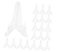 UTHCLO 25 Pezzi Monete in Plastica Trasparente Supporti Espositivi per Medaglie e Modelli Organizer Compatto e Ufficio