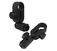 UTHCLO 2pezzi Clip per Asta Microfonica in Plastica Resistente Supporto Microfono Mani Libere Clip di Fissaggio Compatibile Levitt Supporti Portatili e Leggeri per Uso Interno ed Esterno
