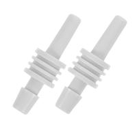 UTHCLO 2pezzi Connettore Per Tubo Del Bracciale Misuratore Pressione Sanguigna Adattatore Tubo Aria Singolo Resistente Uso Domestico Ospedaliero