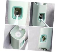 UTHCLO 2pezzi Spremitore Automatico di Dentifricio Distributore di Dentifricio per Bagno Spremitore da Appendere alla Parete Realizzato in Plastica Pratico e Resistente Adatto