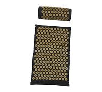 UTHCLO 2pezzi Tappetino Per Con Agopuntura Cuscino Per Massaggi Pratico Lavabile Tappetino Da Yoga Per Migliorare Circolazione e Favorire Sonno