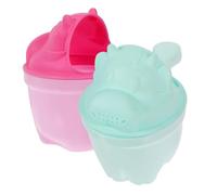 UTHCLO 2pezzi Tazza Per Shampoo Forma Di Cartone Animato Per Ragazzo Ragazza Ragazza Risciacquo a Flusso Tazza Per Lavaggio Sciacquatore Per Bagno Impugnatura Comoda