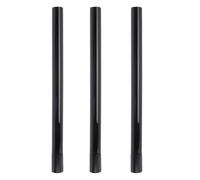 UTHCLO 3 Pezzi Vacuum Extension Wand Tube in Plastica Nera Φ32 mm per Aspirapolvere, Tubo di Prolunga per Pulizia di Zone Alte e Uso Semplice