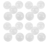 UTHCLO 30 Inserti Sonori per Giocattoli per Palline Bianche in Plastica da 28 MM Squeaker Accessori Sicuri per Sviluppo Uditivo e Progetti Fai da Te