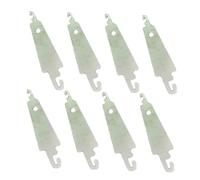 UTHCLO 30 Pezzi Infila Filo Mano Aghi da Cucire Creazione Lana Facile Forniture a Punti Incrociati Acciaio Semplice mestiere Inossidabile ago autofilettante threadle Beige