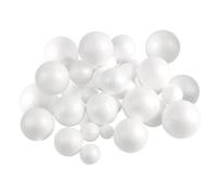 UTHCLO 30 Pezzi schiume Palla Grandi Dimensioni Palla Decorazione Piccolo Palline Decorative in Schiuma Modello schiume per Fai da Te