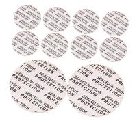 UTHCLO 300 Pezzi Guarnizioni Per Bottiglie Adesive 26mm Sigilli Di Sicurezza Pressurizzati Guarnizione Sigillante Per Barattoli Per Contenuti Freschi e Protezione Anti-perdita