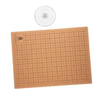 UTHCLO 30t Pannello macramè Bifacciale Sughero con Spilli Strumento Leggero e Portatile per Intrecciare e Fissare Progetti Creativi di macramè e Braccialetti