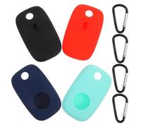 UTHCLO 4 pezzi Custodie Protettive in Silicone per Cover Pro Copertura Antiurto e Antigraffio Protezione Leggera e Resistente per Colori Nero Rosso Blu Scuro Verde Menta