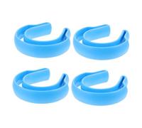 UTHCLO 4 Pezzi Fermaporta Sicuro Antischiacciamento Blocca Antiscivolo per Camera da Letto Protezione Sicurezza e Animali Blocca Scorrevole e Battente