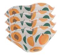 UTHCLO 4 pezzi Portaciotole Isolanti in Resistente al Calore Tappetino Antiscivolo per Microonde e Forno Accessori Cucina Riutilizzabili e Facili da Pulire per Proteggere e Isolare