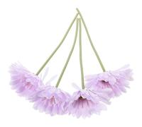 UTHCLO 4pezzi Margherite Artificiali Africane Realistiche di Seta, Non Facili da Sbiadire e Cadere, per Decorazioni da Giardino e Feste
