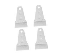 UTHCLO 4pezzi Pennelli Per Pulizia Tastiere e Ventilatori Spazzole Multiuso Per Rimuovere Polvere Da Fessure Ventilazione Coil Frigorifero e Altri Spazi Stretti