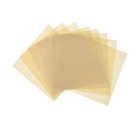 UTHCLO 500 Fogli Assorbente Olio per Alimenti da Forno Resistenti al Calore Antiaderente per Snack Fritti Pizza e Kraft Alimentare Sicura e