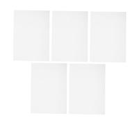 UTHCLO 5pezzi Fogli di Schiuma Eva Nera per Progetti di Cosplay e Fai Te Materiale Artigianale Versatile per Scrapbooking e attività Didattiche Spessore