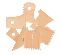 UTHCLO 7 Pezzi Utensili per Scultura in Argilla Strumenti per Ceramica con Design Unico per Modellare e Intagliare Dettagli Facili da Pulire per Artisti e Appassionati di Ceramica