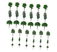 UTHCLO 70 pezzi Miniature Tree Models Set per Decorazioni Fai da Te Simulati per Scenari Paesaggio Decorazioni per e Micro Design Realistico Ed Esterni