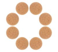 UTHCLO 8 Pezzi Tappi di Sughero in Legno Conici per Bottiglie di Vino e Birra Sigillatura Riutilizzabile per Conservazione Bevande Adatti per Barattoli e Piccole Caraffe Uso Domestico