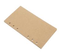 UTHCLO 80 Fogli Carta Kraft Refill Pagine per Raccoglitore Anelli Carta Spessa Antisanguinamento per Planner Viaggi Appunti Disegni e