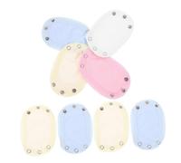 UTHCLO 8pezzi Extensori Per Pagliaccetti Morbido Estensione Per Body Con Chiusura Scatto Di Vari Colori Per Bambine