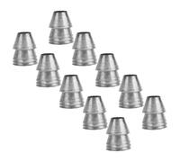 UTHCLO Accessorio di Fissaggio Robusto 10 Pezzi per Manico Martello Manico Martello Cunei in Ferro per Rinforzare Strutture in Legno Utensile Pratico e Leggero