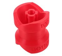 UTHCLO Adattatore per Bottiglie Liquide Rosso Connettore di Trasferimento Tenuta Stagna per Sapone Shampoo e Condimenti Riutilizzabile per Boccette da Strumento Antigoccia per Cucina e