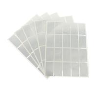 UTHCLO Adesivi Etichette Impermeabili Argento 4,5x2,5 Cm Set 100 Pezzi per Classificazione Casa e Cucina Autoadesivi Scritti a Mano per Organizzazione e Conservazione