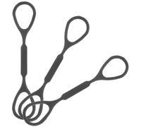 UTHCLO Anelli Fermaslide per Tromba in Silicone Nero 3 Pezzi Design Antismarrimento e Resistenza Elevata per Prove e Performance Musicali