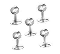 UTHCLO Asta Diametro o Supporto Armadio 5 in Inossidabile Acciaio per Resistente Pezzi alla Ruggine, Forma Rotonda 22mm, Adatto per Montaggio Soffitto Parete