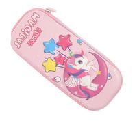 UTHCLO Astuccio Grande per Matite e Pennelli Cartoon Organizer Penne Protettivo per Bambine Custodia Multifunzionale per Scuola e Trucco Rosa e Unicorno