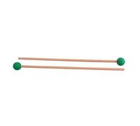 UTHCLO Bacchette Percussione con Testa in Gomma e Manico in Legno Mallet Glockenspiel per Strumenti Musicali da Colore Verde Adatte per Educazione Musicale e Uso Versatile