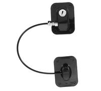 UTHCLO Blocco Sicurezza Per Frigorifero e Armadietto Per Ragazzo Ragazza, Serratura Porta e Cassetti in Plastica, Installazione Senza Foratura, Protezione Multifunzionale Per Casa e Infanzia, Bianco