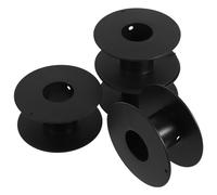 UTHCLO Bobina di Filo in Plastica Nera Bobina per Prolunga Esterna Leggera e Resistente Avvolgicavo Portatile per Organizzazione Cavi e Stoccaggio Prolunghe Set da 4 Pezzi per Uso