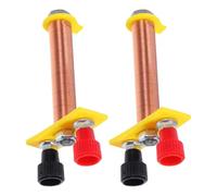 UTHCLO Bobina Elettromagnetica a Solenoide Forma T 2 Pezzi Strumento Didattico per Esperimenti di Fisica ed Elettricità Modello Circuito per Insegnamento Elettromagnetismo in Classe