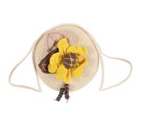 UTHCLO Borsetta a Tracolla per Bambine in Paglia, Borsa Piccola e Adorabile per Bambine, Design Manuale